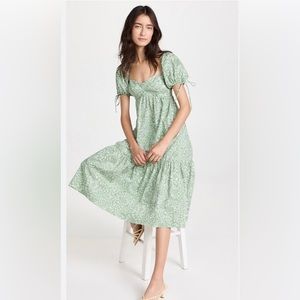 Brand New Sicily Midi Dress in Melrose by Amanda Uprichard